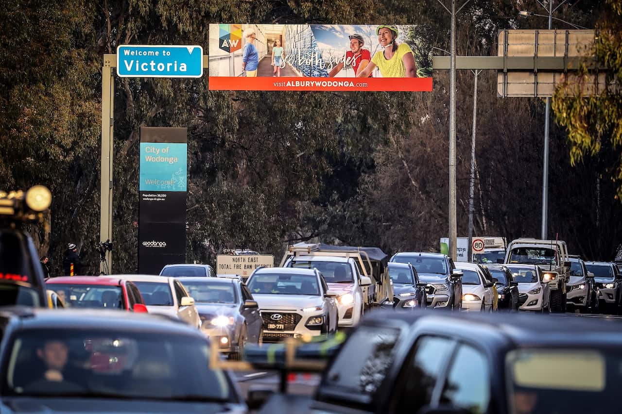 Victoria border