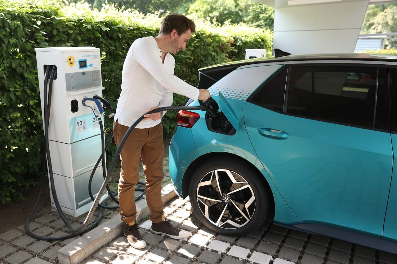 Volkswagen ID.3 Electric Car Production In Dresden