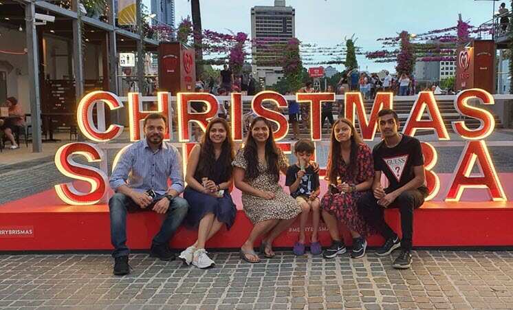 Christmas celebrations in Australia.