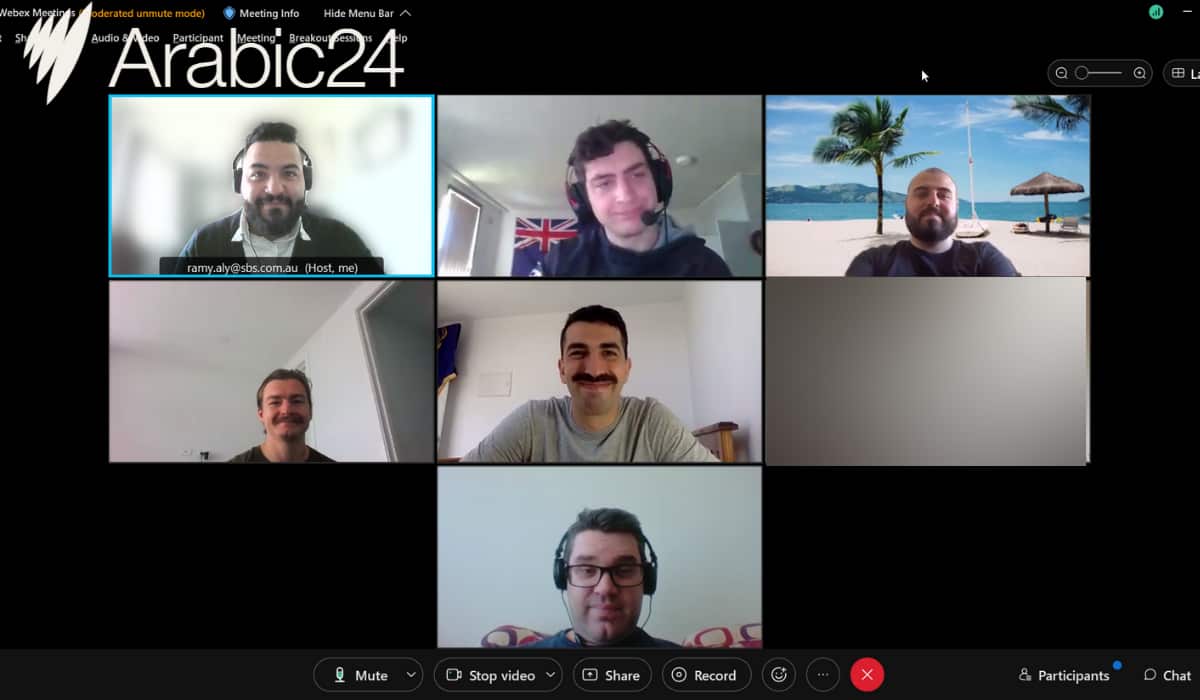 ADF soldiers interview learning arabic snapshot