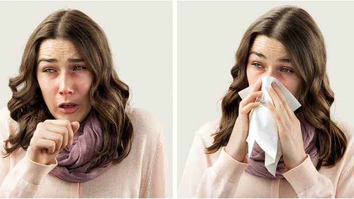 Cough and sneeze etiquette 
