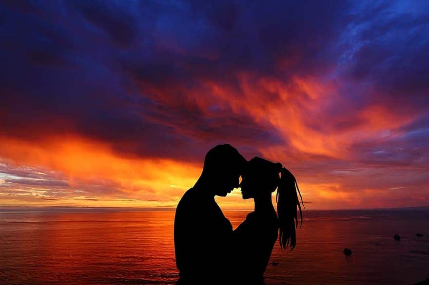 a couple in love