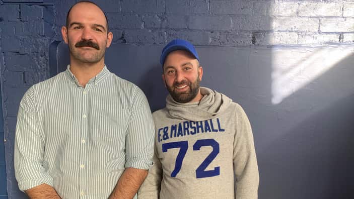 From left: Tony Mitolo and Ettore Bertonati