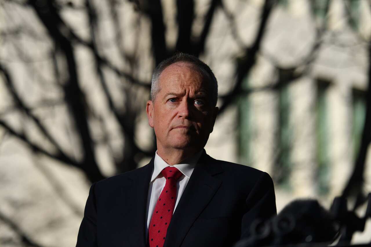 The former Labor leader Bill Shorten