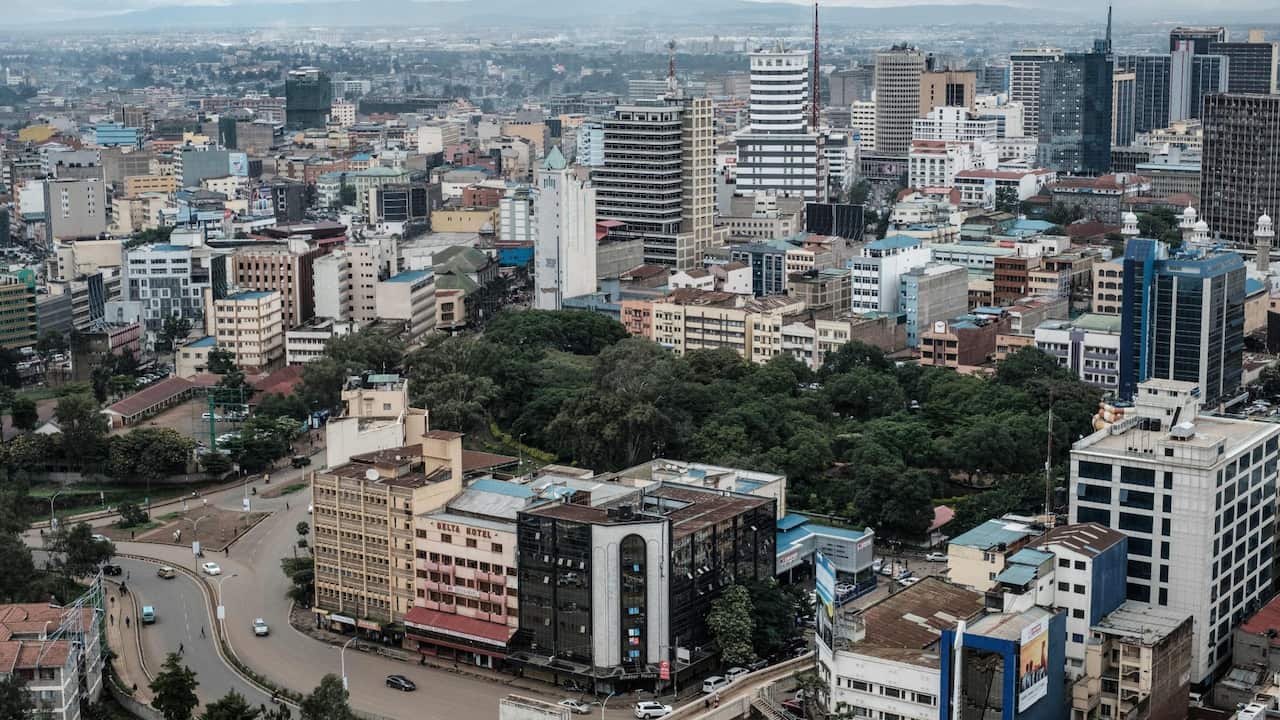 A general view of the city of Nairobi, Kenya, on May 7, 2018. Photo by YASUYOSHI CHIBA/AFP via Getty Images
