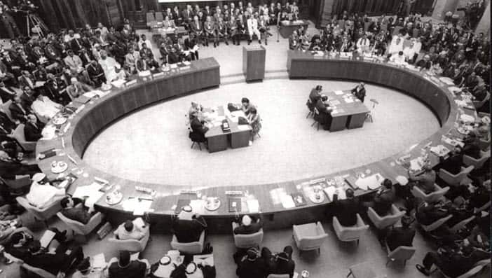 First Non-Aligned Movement Summit in Belgrade 1961.
