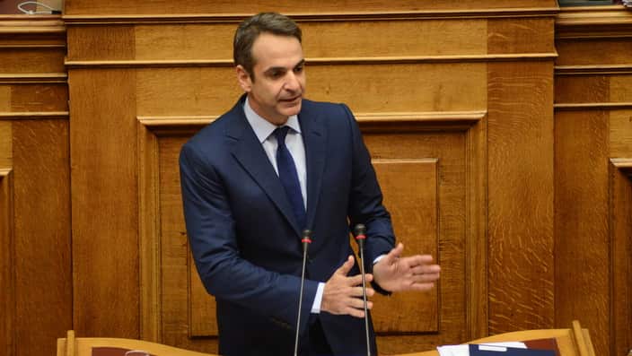 Greek PM Kyriakos Mitsotakis