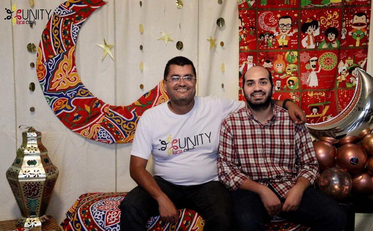 Mohamad Dahim and Mina Stevanos