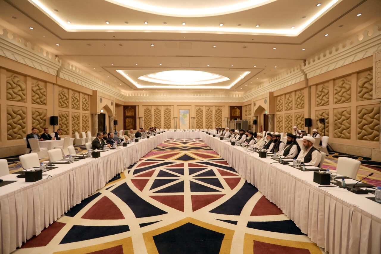 Peace talks between Afghans in Doha