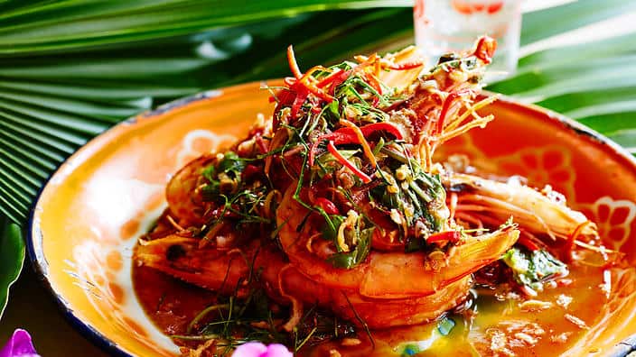 Thai food. 