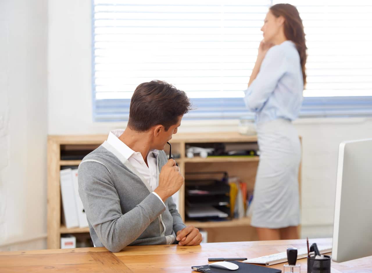 Improper office etiquette