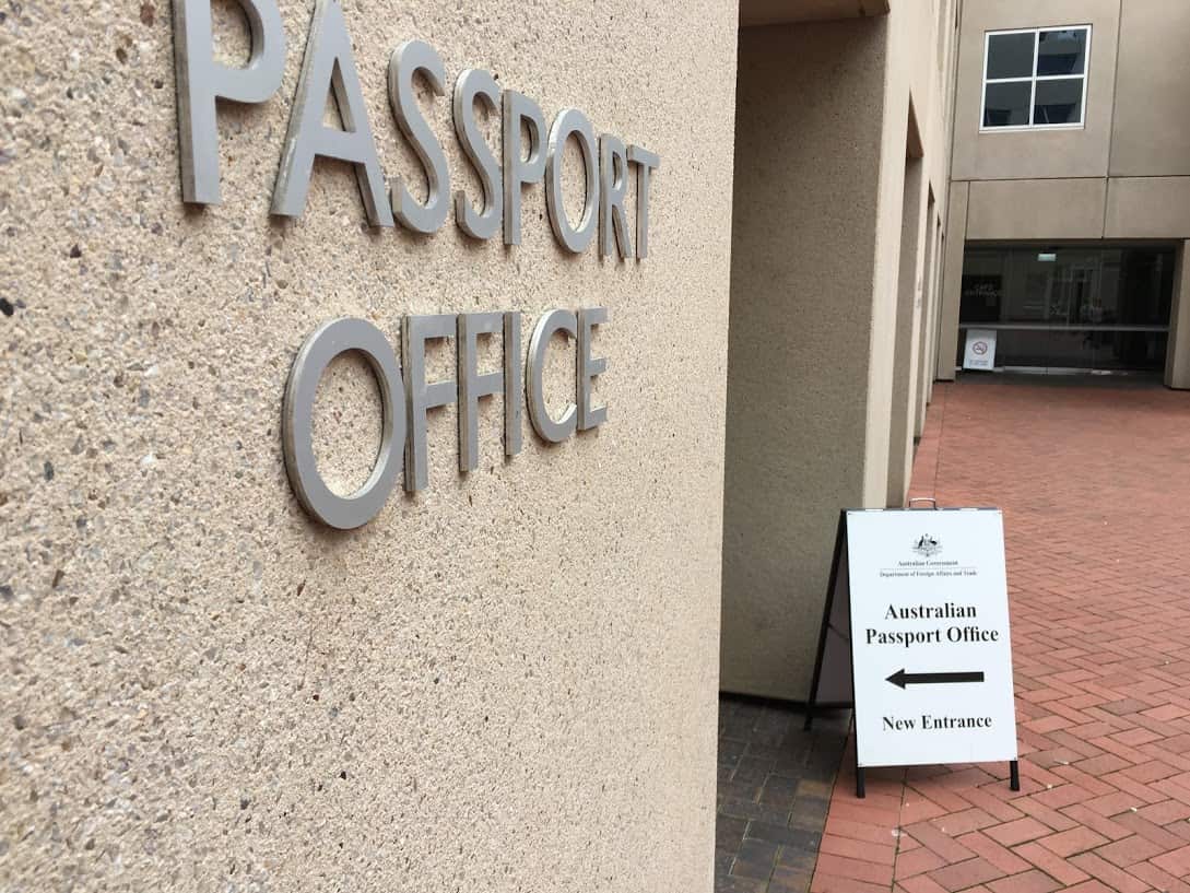 The Australian Passport Office in Canberra 