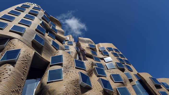 The Dr Chau Chak Wing Building at the University of Technology Sydney (AAP)