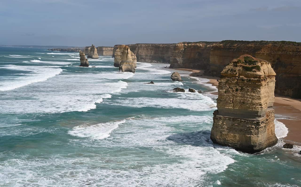 Views of Australia. The Great Ocean Road and 12 Apostles. Loch Ard Gorge in Port Campbell National Park. .January 28 2020. Australia, Melbourne.Photo credit: Sergei' Vishnevskii'/Kommersant/Sipa USA