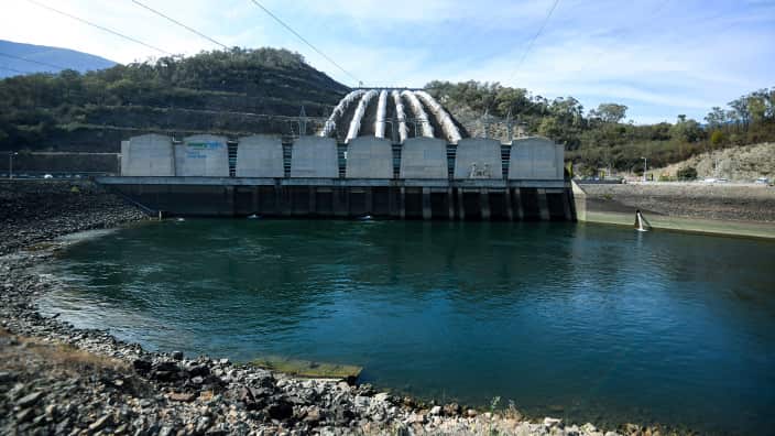 The Tumut 3 power station at the Snowy Hydro Sceme in Tablingo