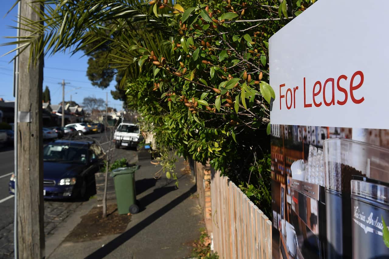 Signage for a real estate property