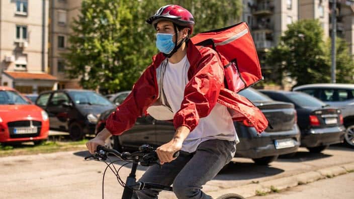 Uber eats rider