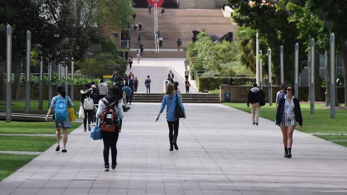 Students at UNSW, Sydney
