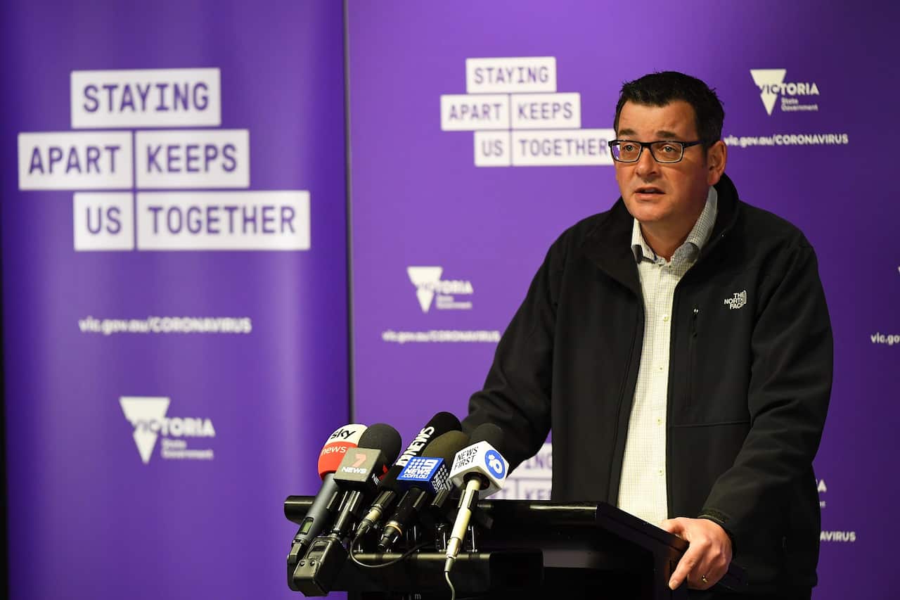 Victorian Premier Daniel Andrews 