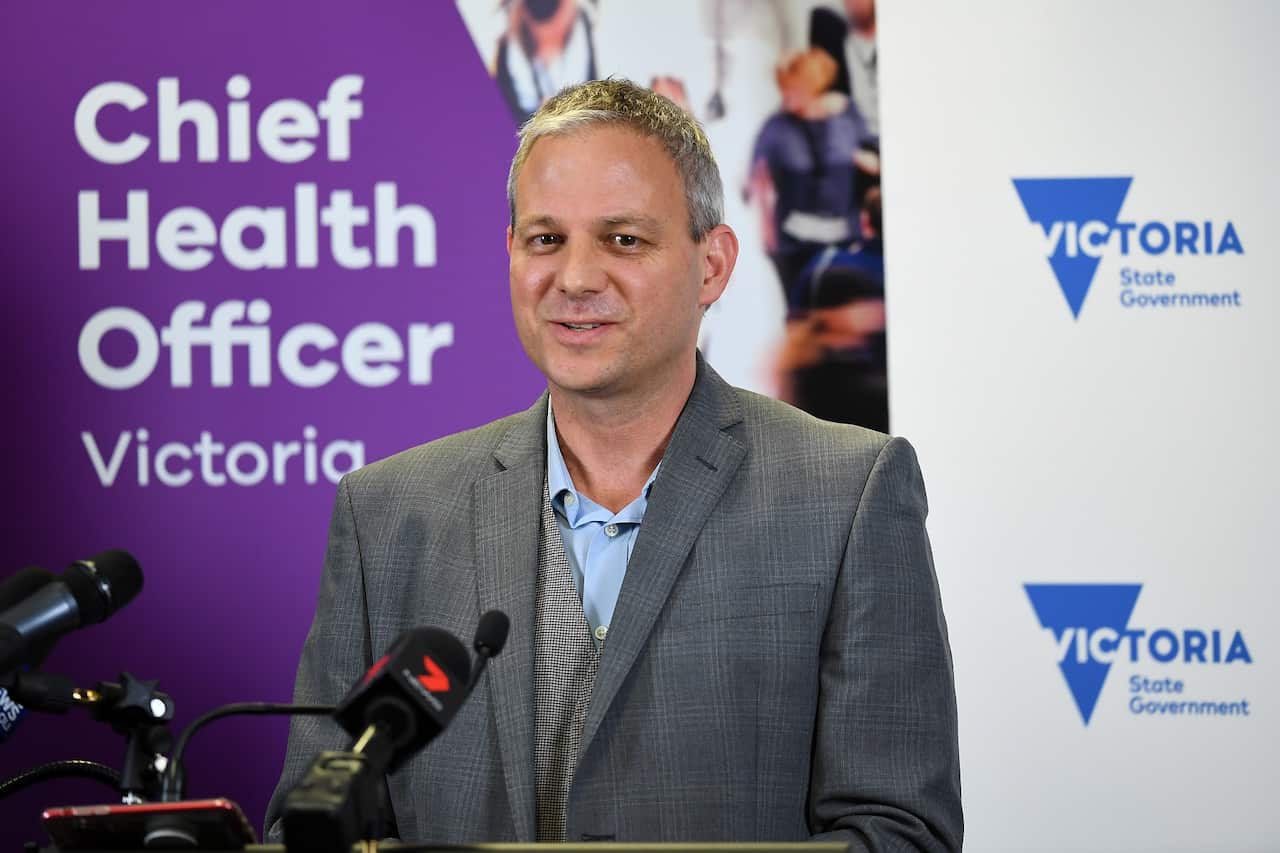 Victoria's Chief Health Officer Dr Brett Sutton