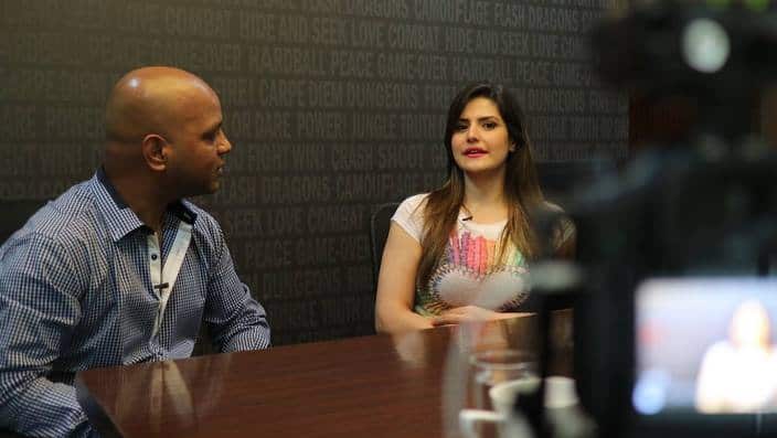 zarine khan, vikrant kishore, bollywood, mumbai, rmit, study tour, india, australia