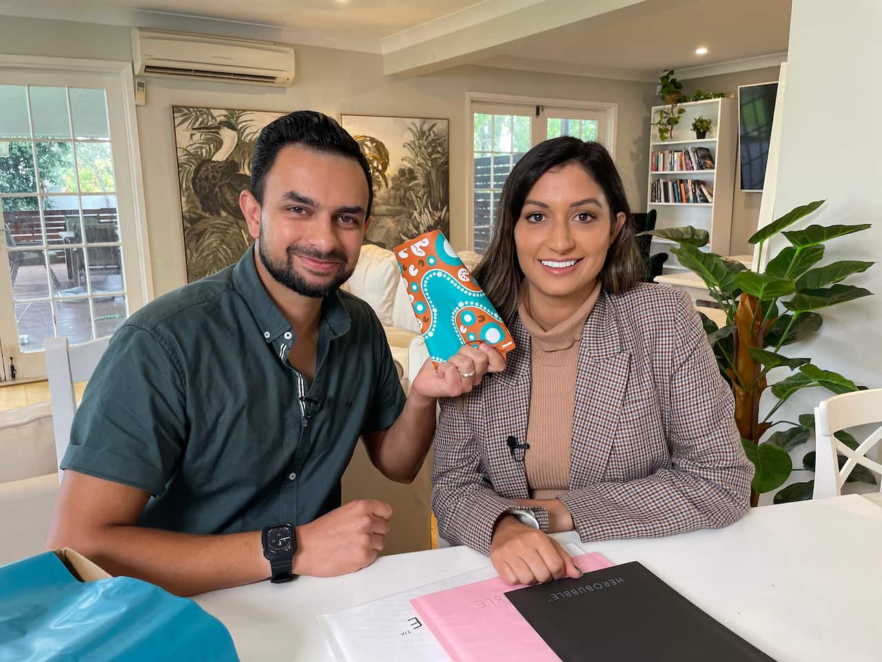 Vikram Davé and Anaita Sarkar