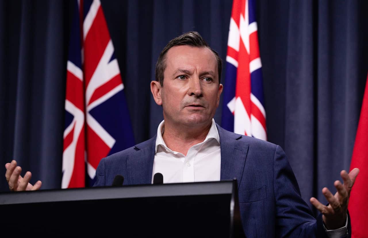 마크 맥고완 서호주 주총리/ West Australia PM responds to PM Morrison's criticism