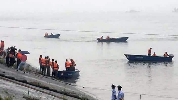 Chinese cruise ship rescue