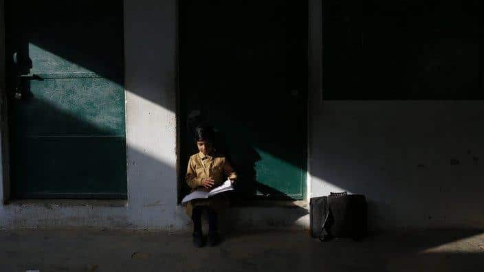 International Literacy Day in Allahabad, India, Monday, Sept. 7, 2015.
