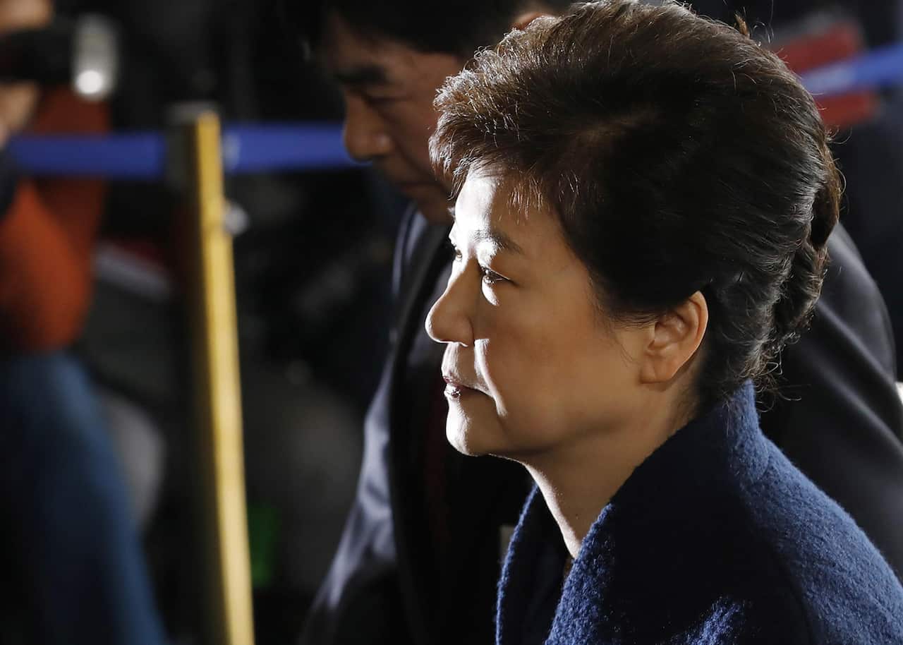 Former South Korea President Park Geun Hye