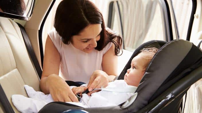 Kid in car