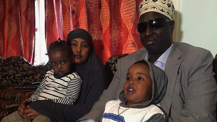 Dr Siyat Abdi and family