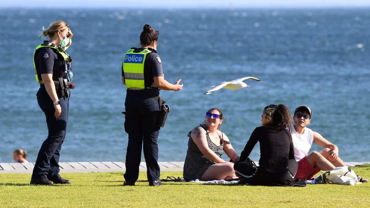 police melb restrictions  