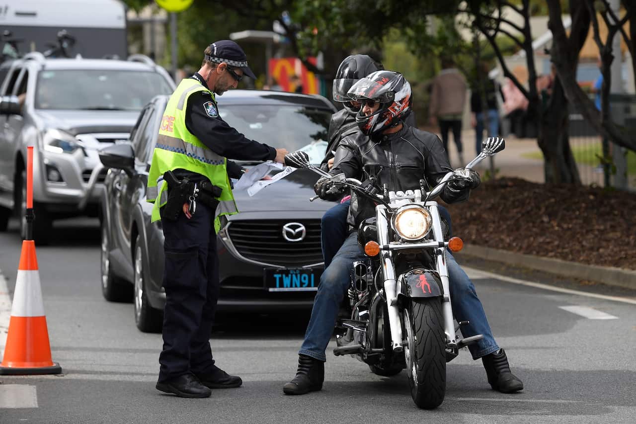 Police stop motorists