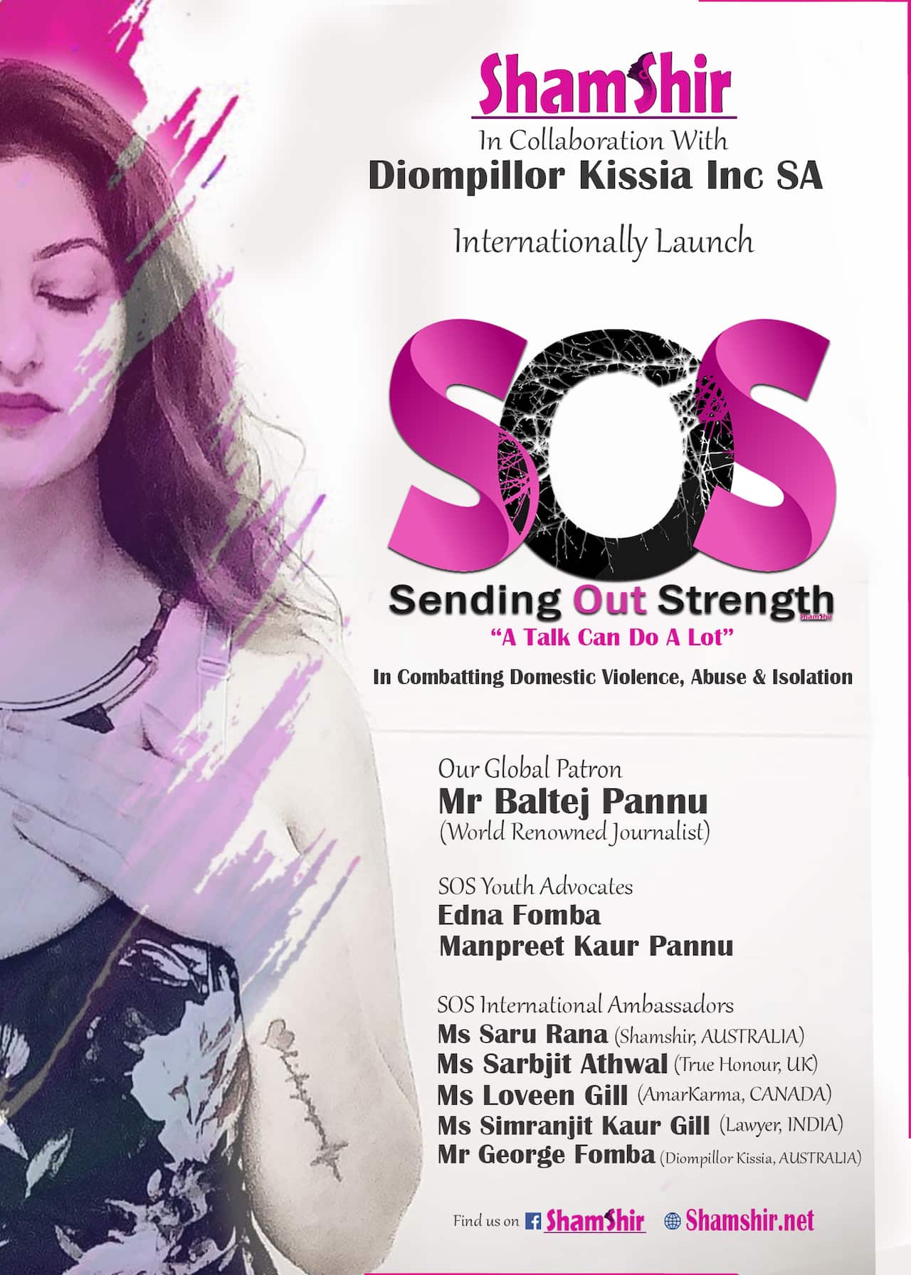 sending out strength