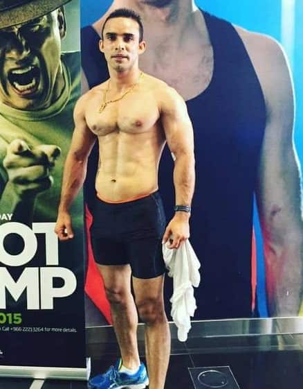 Taekwondo trainer Prakash Chhetri in Sydney.
