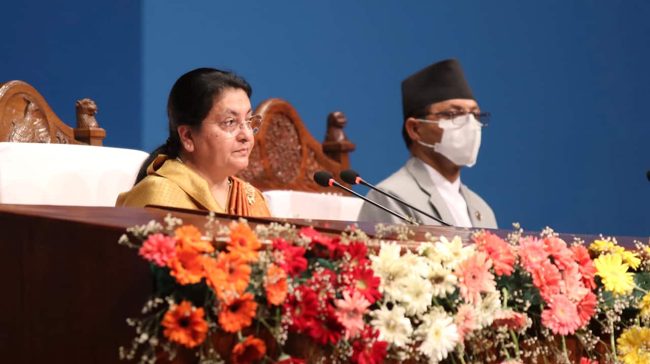 President Bidhya Devi Bhandari presents government's plans and policies 2020