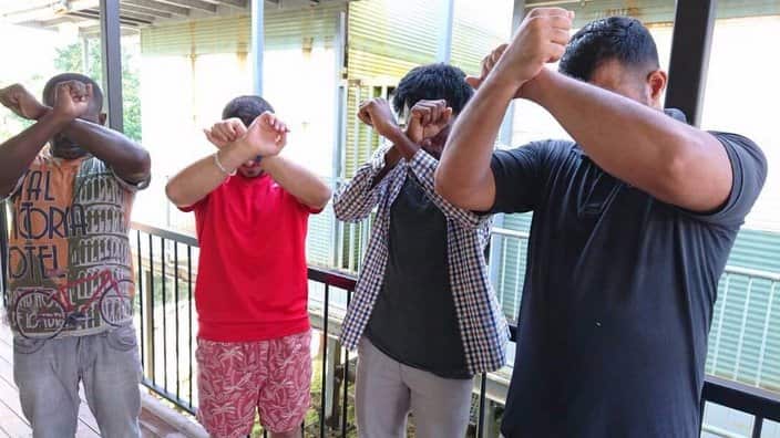 Manus detainees