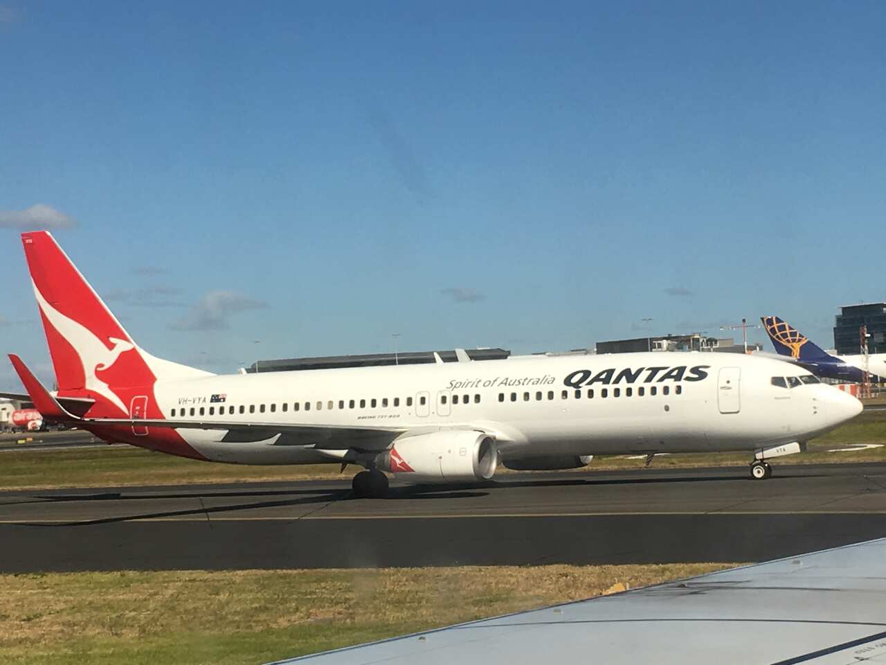 Qantas plane 