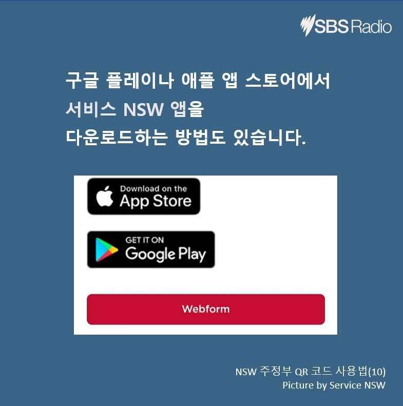 How to use NSW government QR code?