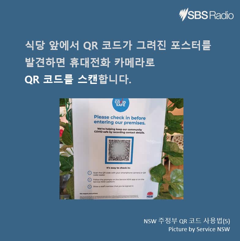 How to use NSW government QR code?
