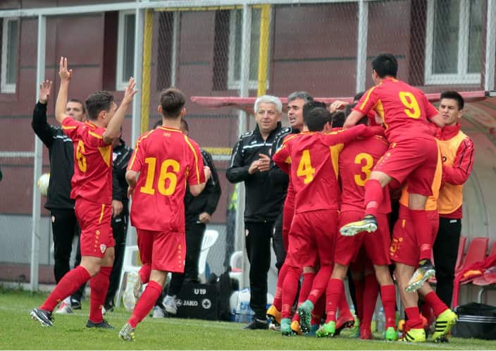Macedonian national team U19 step up to the ranking of Euro 2019 SBS