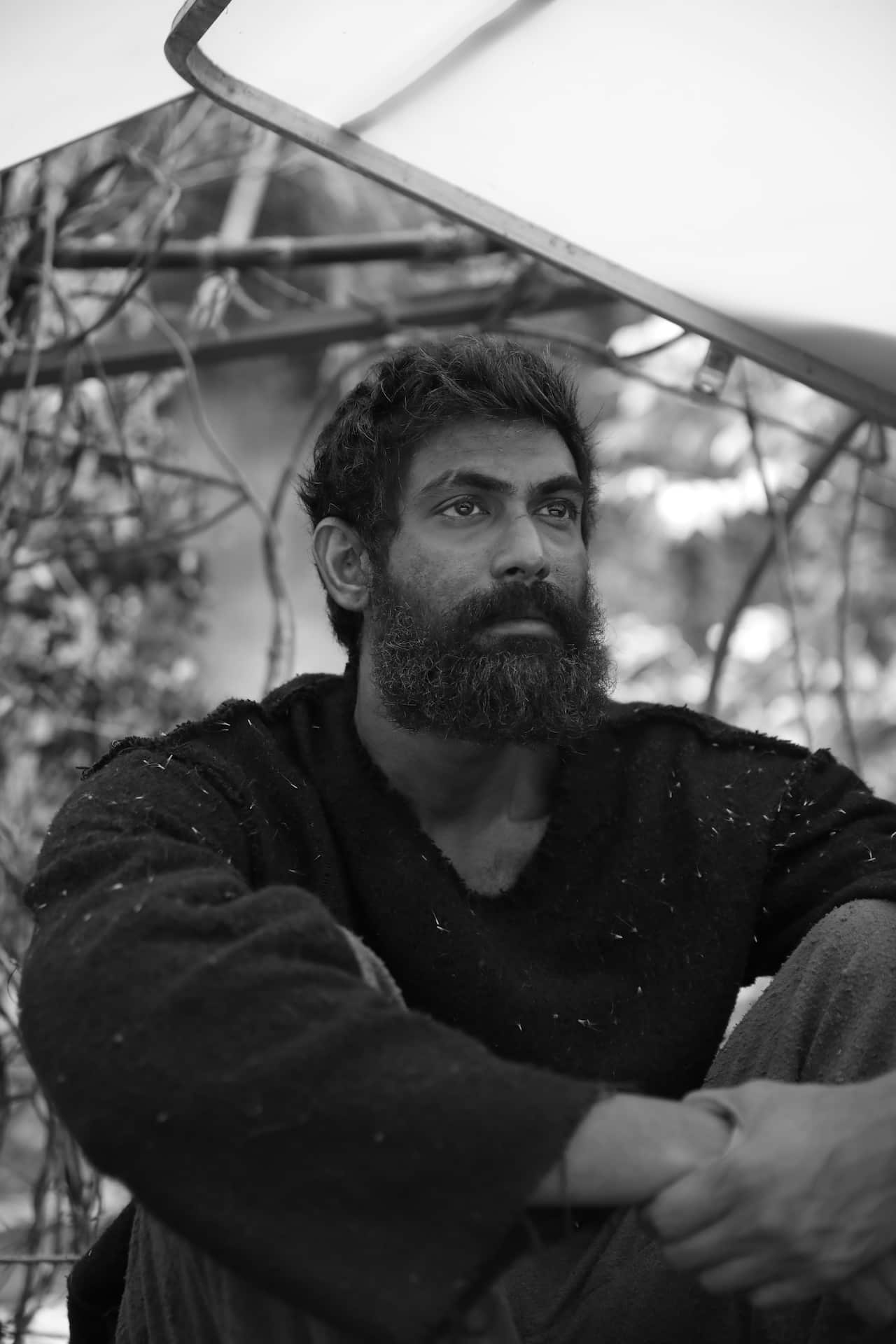 Rana Daggubati during the shoot of Haathi Mere Saathi 