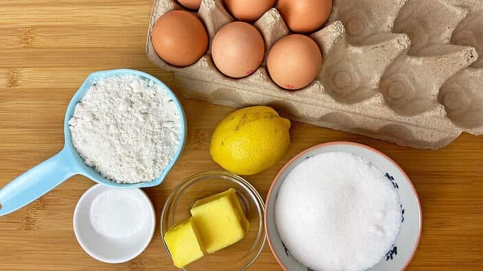 This is what you'll need for Donna Hay's sponge cake recipe.