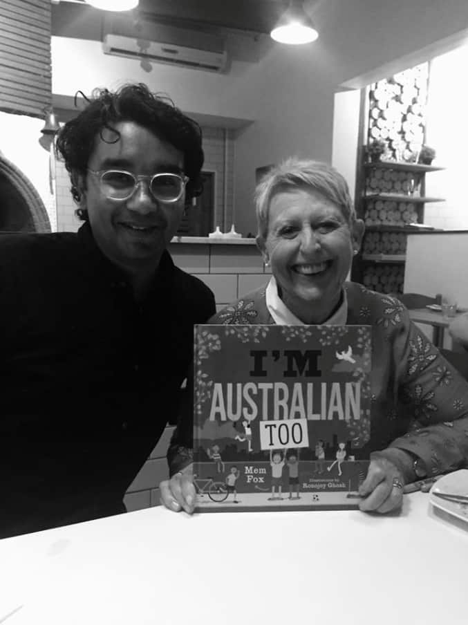 Ronojoy Ghosh and Mem Fox