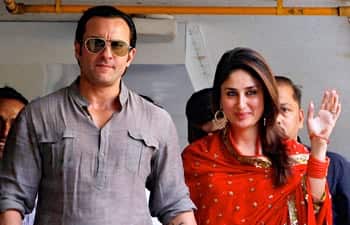 Saif Ali Khan and Kareena Kapoor