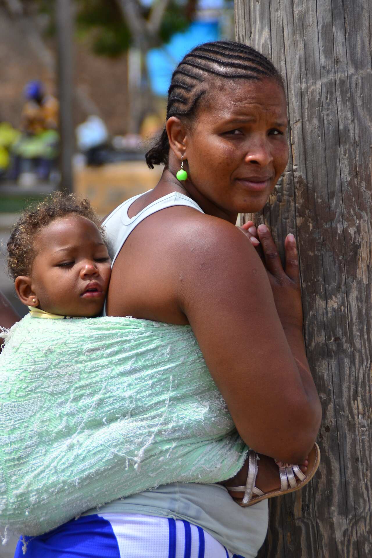 Mum and her baby in Cape Verde, Emil Mader