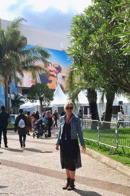 Sandra Bordigoni a Cannes