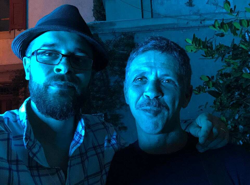 Lorenzo Santangelo con Marco Morandi