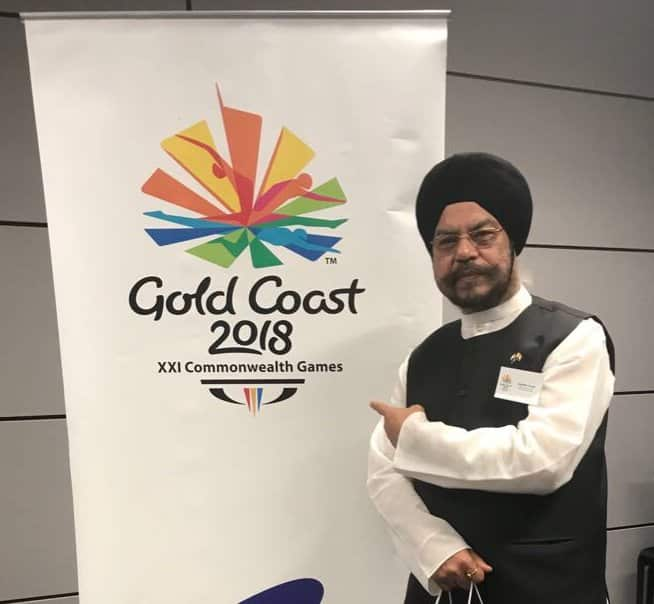 Mr Satinder Chawla, appointed community ambassador for the 2018 Gold Coast Commonwealth Games